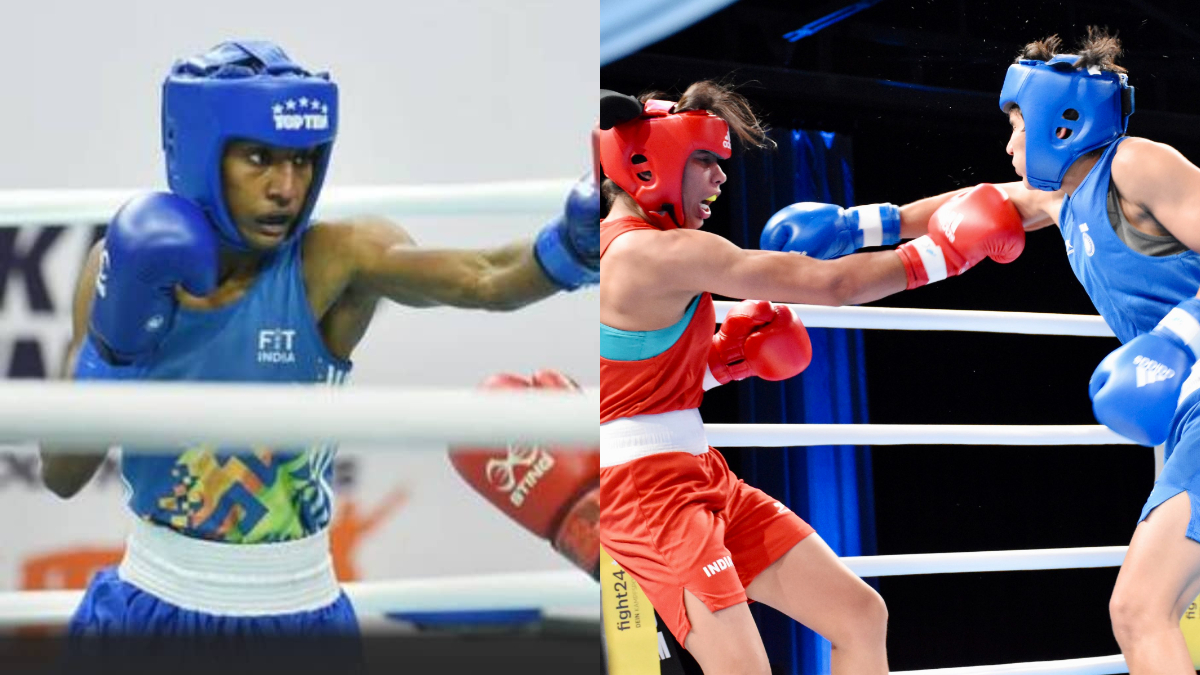 Women’s National Boxing C’ships RSPB’s Sonia Lather, Tamil Nadu’s S